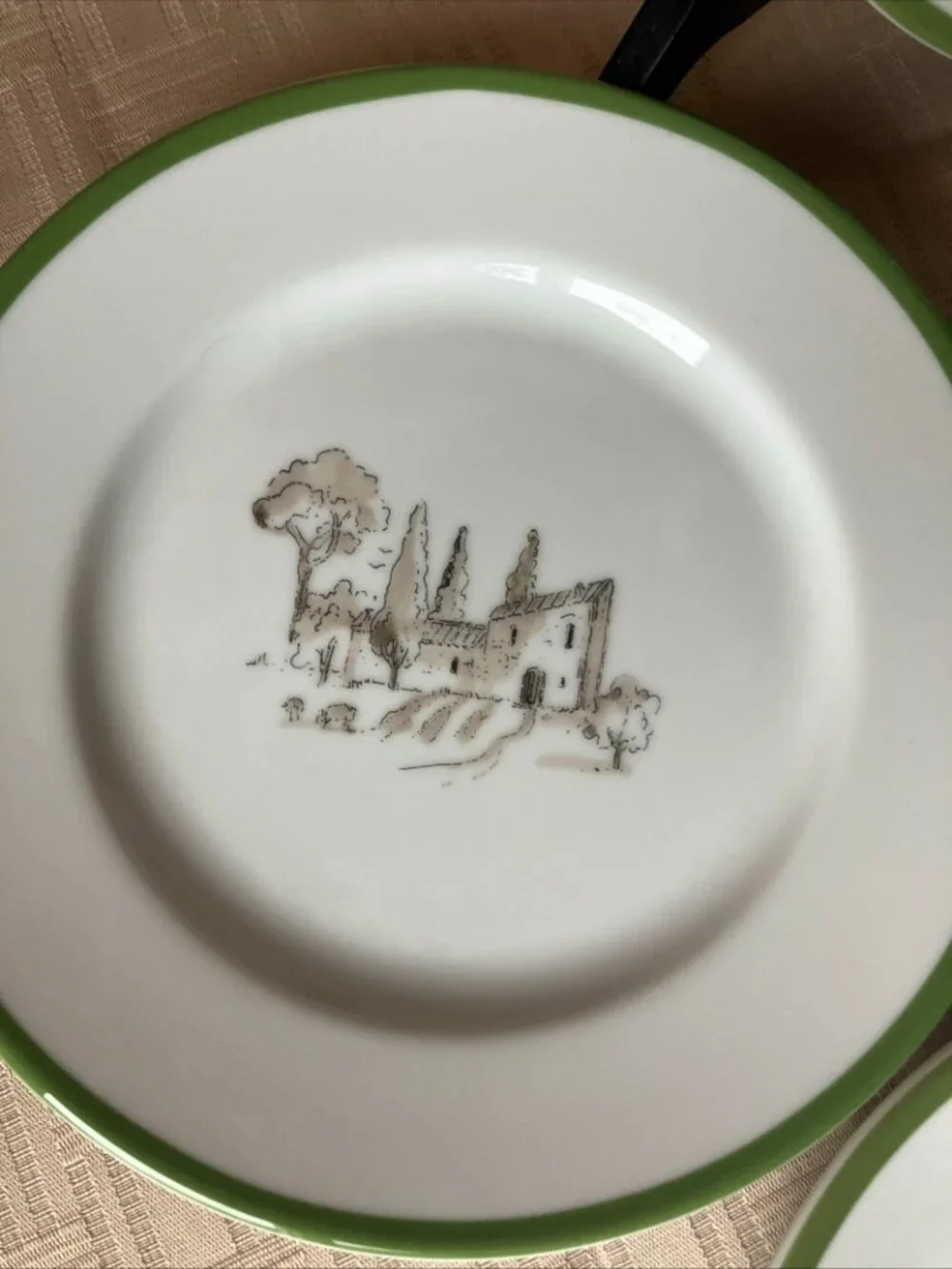 Williams Sonoma Les Fermiers Set of 4 Plates 8